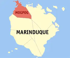Mogpog na Marinduque Coordenadas : 13°28'26"N, 121°51'40"E