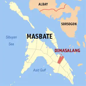 Dimasalang na Masbate Coordenadas : 12°11'36"N, 123°51'30"E