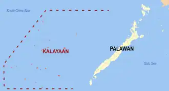 Kalayaan na Palauã Coordenadas : 11°3'8"N, 114°17'0"E