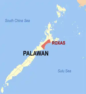 Roxas na Palauã Coordenadas : 10°19'11"N, 119°20'27"E