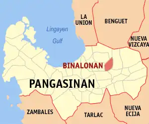 Binalonan na Pangasinan Coordenadas : 16°3'N, 120°36'E