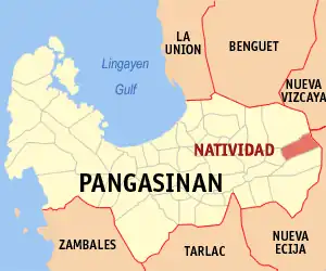 Natividad na Pangasinan Coordenadas : 16°2'32"N, 120°47'43"E