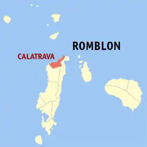Calatrava na Romblon Coordenadas : 12°37'0.01"N, 122°4'14.99"E