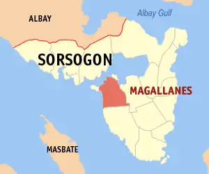 Magallanes na Sorsogon Coordenadas : 12°49'42"N, 123°50'4"E