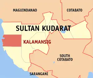 Kalamansig na Sultan Kudarat Coordenadas : 6°33'20.64"N, 124°3'2.34"E