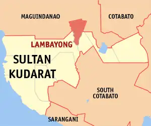 Lambayong na Sultan Kudarat Coordenadas : 6°48'N, 124°38'E