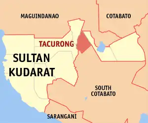 Tacurong na Sultan Kudarat Coordenadas : 6°41'18.37"N, 124°40'43.28"E