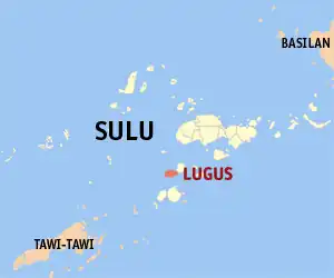 Lugus na Sulu Coordenadas : 5°42'N, 120°49'E