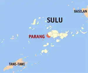 Parang na Sulu Coordenadas : 5°55'N, 120°55'E