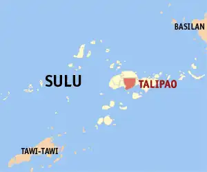 Talipao na Sulu Coordenadas : 5°58'33.71"N, 121°6'31.48"E