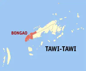 Bongao na Tawi-Tawi Coordenadas : 5°1'45.01"N, 119°46'23.02"E
