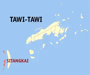 Sitangkai na Tawi-Tawi Coordenadas : 4°39'41.50"N, 119°23'30.74"E