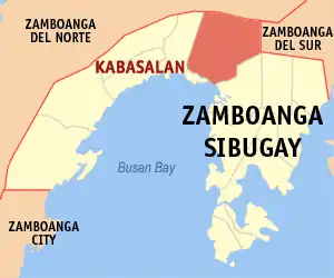 Kabasalan na Zamboanga Sibugay Coordenadas : 7°47'48.49"N, 122°45'45.78"E