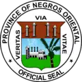 Selo oficial de Negros Oriental