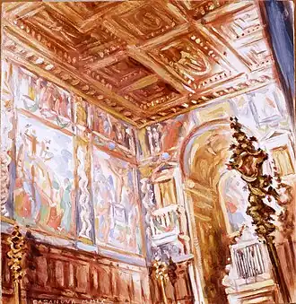 Interior do Oratorio, por Philippe Casanova.
