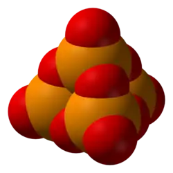 Anidrido fosfórico P 4O 10