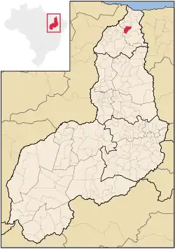Localização de Caraúbas do Piauí no Piauí