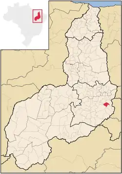 Localização de Caridade do Piauí no Piauí