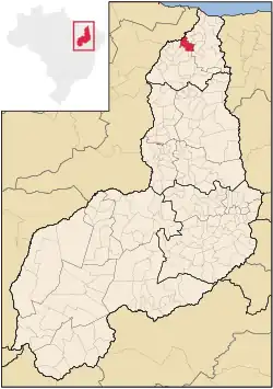 Localização de Joaquim Pires no Piauí