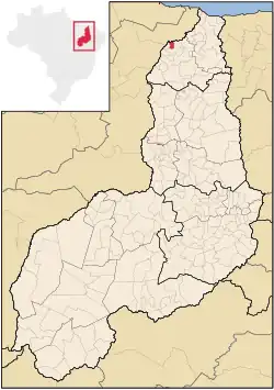 Localização de Joca Marques no Piauí