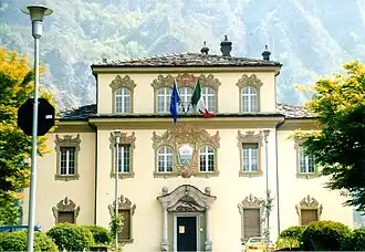 O Palacio Municipal.