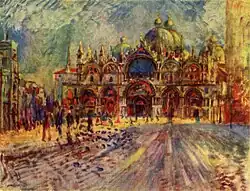 Pierre-Auguste Renoir: Praça de São Marcos em Veneza, 1881