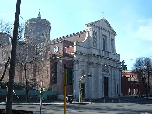 Vista da igreja