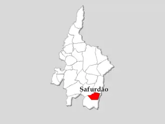 Localização no Município do Pinhel