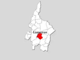 Localização no município de Pinhel