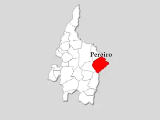 Localização no Município de Pinhel