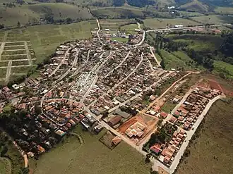 Vista aérea da cidade