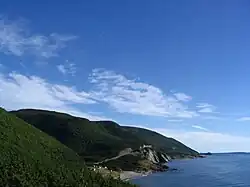 O caminho Cabot, no Parque Natural das Terras Altas do Cabo Bretão.