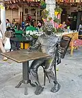Estátua do Pixinguinha foi inaugurada em 2016, sendo localizada na Rua João Silva, bem pertinho da Praça Ramos Figueira, onde acontecem tradicionais encontro do gênero musical.