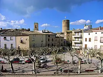 Plaça Major de Verdú