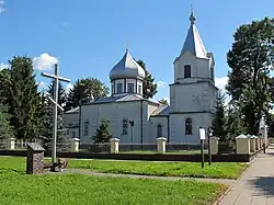 Igreja ortodoxa da Ressurreição em Hołowiesk por volta de 1716