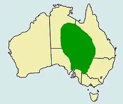 Mapa de distribuição