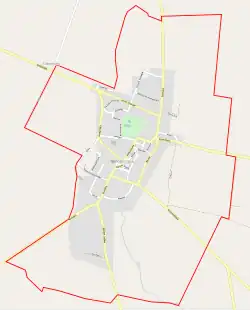 Localização de Pogorzela na Polónia