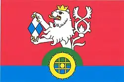 Bandeira de Pomezí nad Ohří