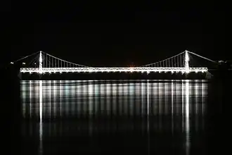 Imagem da Ponte Afonso Pena, um dos cartões postais da cidade