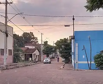 Rua no centro da cidade em maio de 2025.
