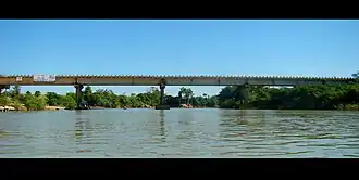 Ponte sobre o Rio Peixoto, que interliga Peixoto de Azevedo ao município de Matupá