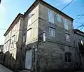 Fachada lateral da Casa dos Vaamonde
