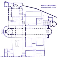 Basílica eufrasiana de Poreč.