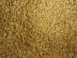 Mingau de aveia, antes de cozinhar