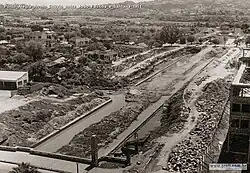 Canalização do Arroio Dilúvio, década de 1950