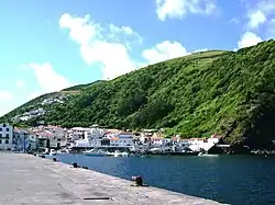Porto das Velas, baía, Ilha de São Jorge