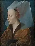 Provável Retrato de Isabel de Portugal de um artista nórdico desconhecido em meados do Século XV.