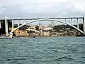 Ponte da Arrábida, primeiro troço da VCI entre Coimbrões e Francos