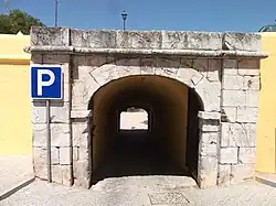 Poterna de São Martinho,na Praça-forte de Elvas, Portugal