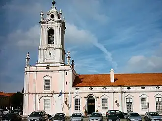 Pousada D. Maria I, em frente ao Palácio Nacional de Queluz